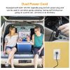 24L Portable Car Cooler 12V Car Refrigerator Travel Cooling Warmer Fridge Box Home Use